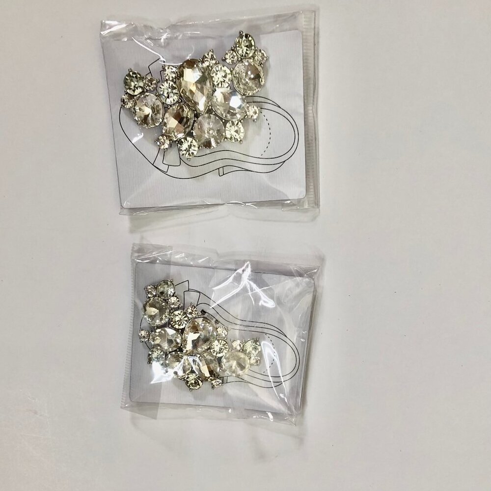 Crystal Clip Shoe Jewelry, NS